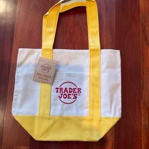 Trader Joe’s Mini Tote Bag     13”x11”